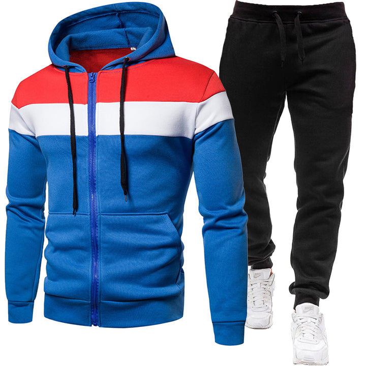 Herren nan zweiteiliges Freizeit-Jogginganzug-Set Drune