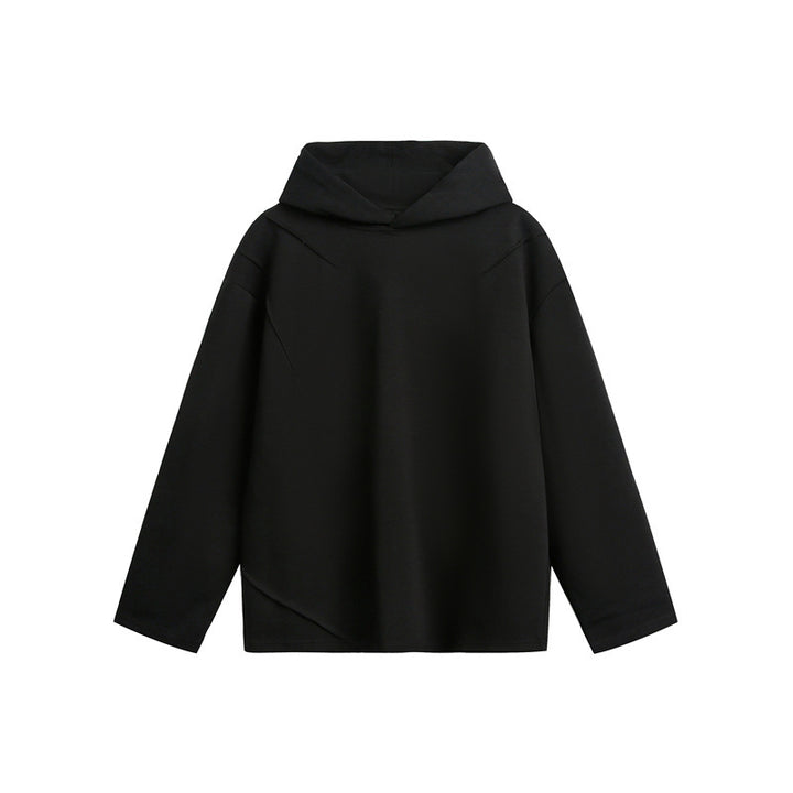 Unisex Oversize-Kapuzenpullover aus leichter French-Terry mit markanten Abnähern Drune
