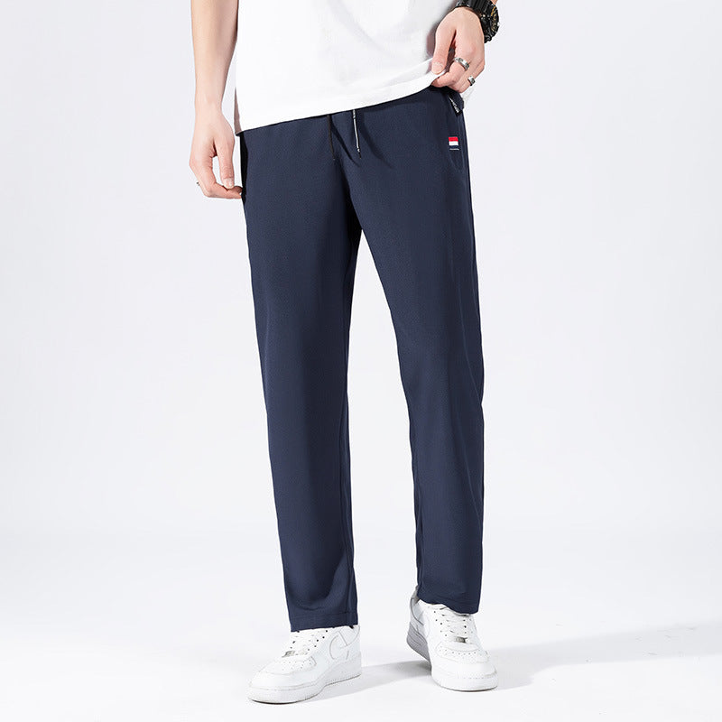 Herren Sportliche Jogginghose mit elastischem Bund und Seitentaschen Drune