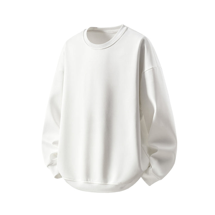 Unisex Oversized Rundhals-Sweatshirt aus French-Terry mit überschnittener Schulter Drune