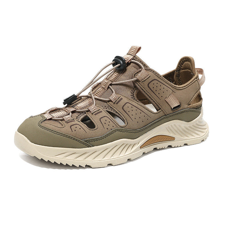 Herren Sportliche Wander-Sandalen mit rutschfester Sohle und verstellbarem Riemen Drune