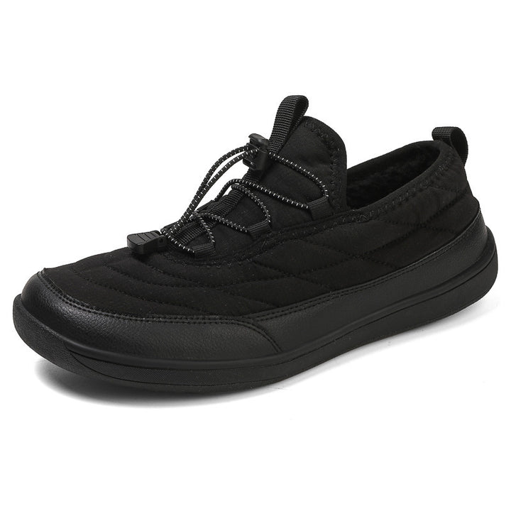 Damen nan gesteppter Schlupfsneaker mit Fleecefutter und Schnellzugverschluss Drune