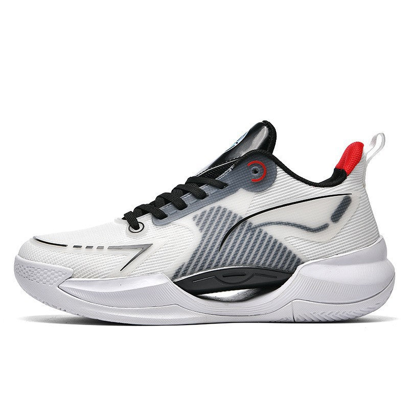 Herren niedriger Basketball-Sneaker mit stabilisierender TPU-Brücke und reaktiver EVA-Zwischensohle Drune