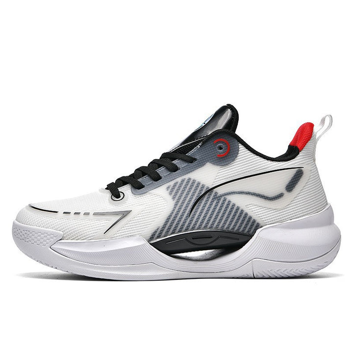 Herren niedriger Basketball-Sneaker mit stabilisierender TPU-Brücke und reaktiver EVA-Zwischensohle Drune