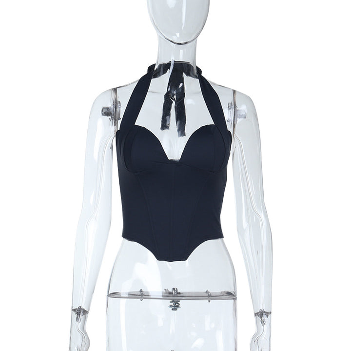 Damen Einteiler mit verstellbarem Halfter und figurformendem Schnitt Drune