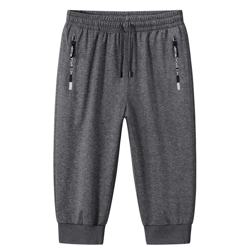 Herren Sportliche Jogginghose mit Reißverschluss-Taschen Drune