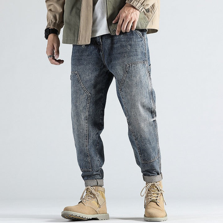 Herren Bequeme Cargo-Hose Drune