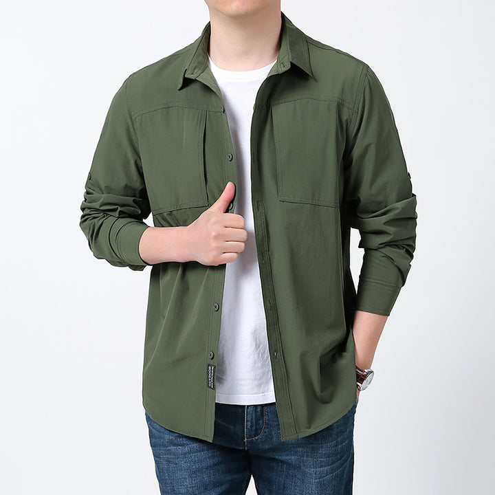 Herren Multifunktionales Freizeithemd Drune
