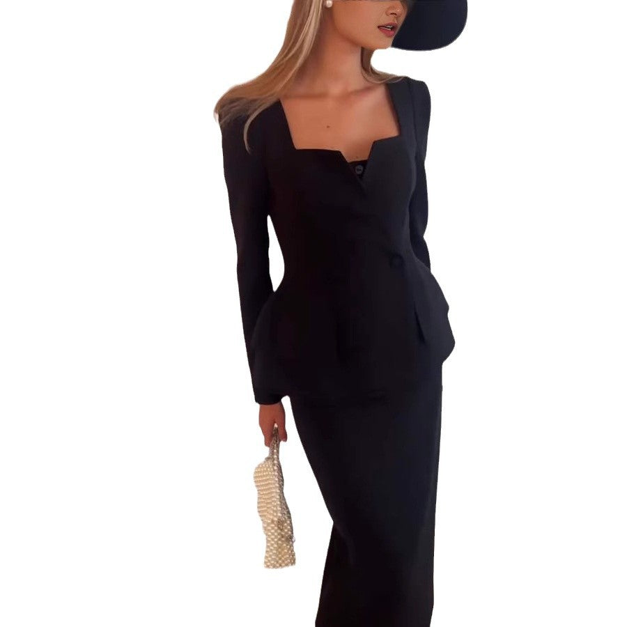 Damen Blazer-Kleid mit modernem Schnitt und taillierter Passform Drune