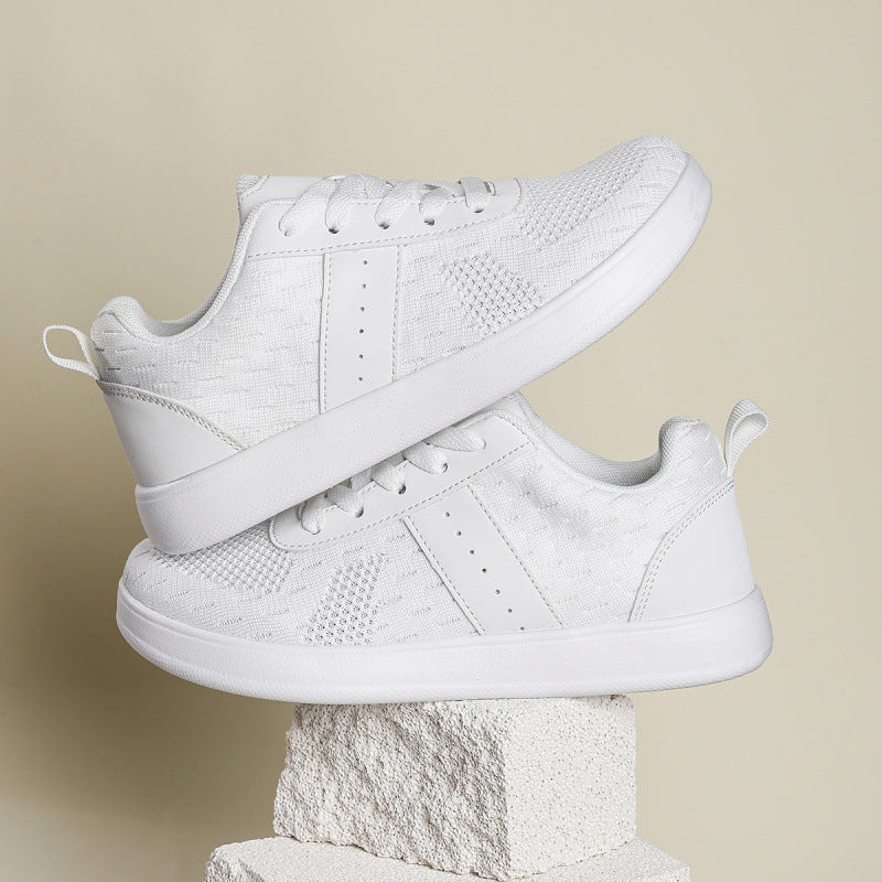 Unisex Atmungsaktive Strick-Laufsneaker mit leichter EVA-Sohle Drune