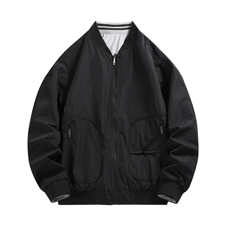 Herren Modische und funktionale Bomberjacke Drune