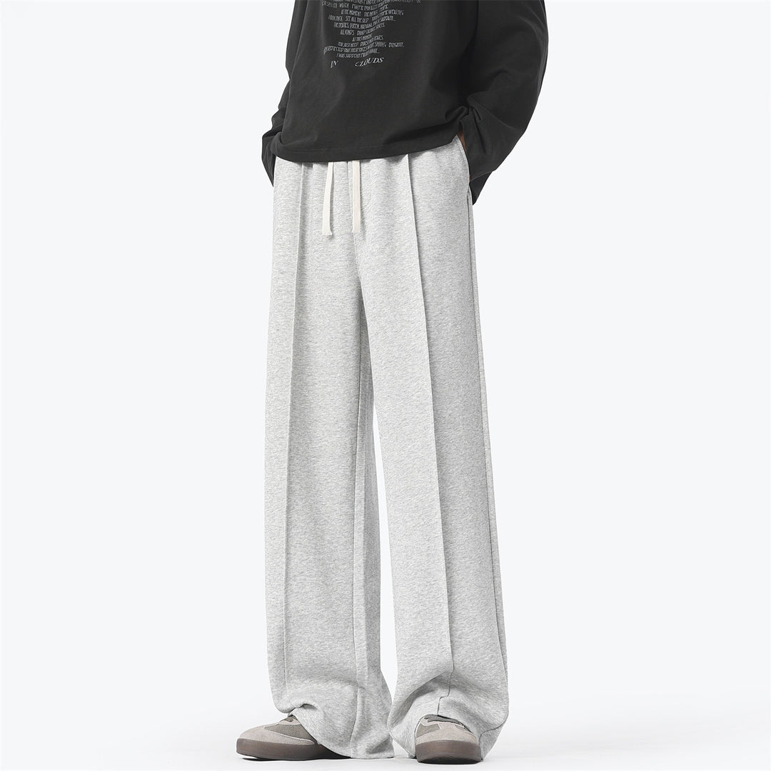 Herren Bequeme und lässige entspannte Stoffhose Drune
