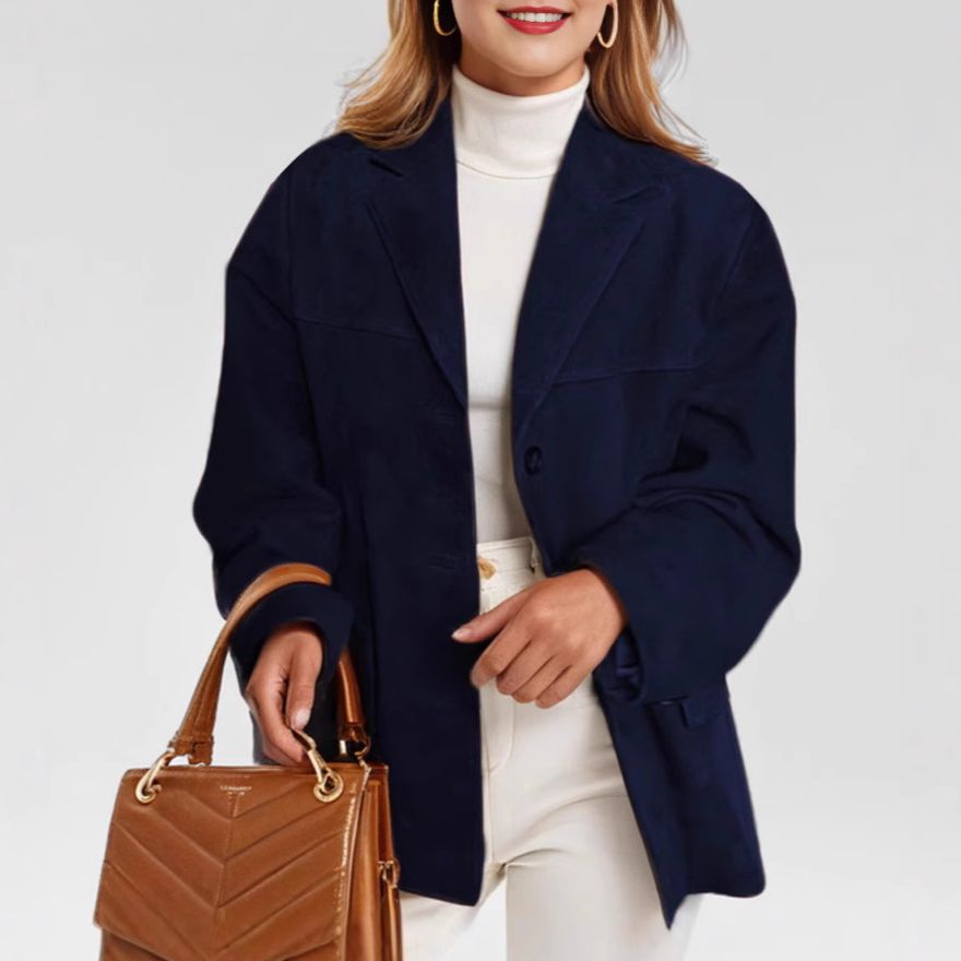 Damen Urbaner Blazer im lässigen Schnitt Drune