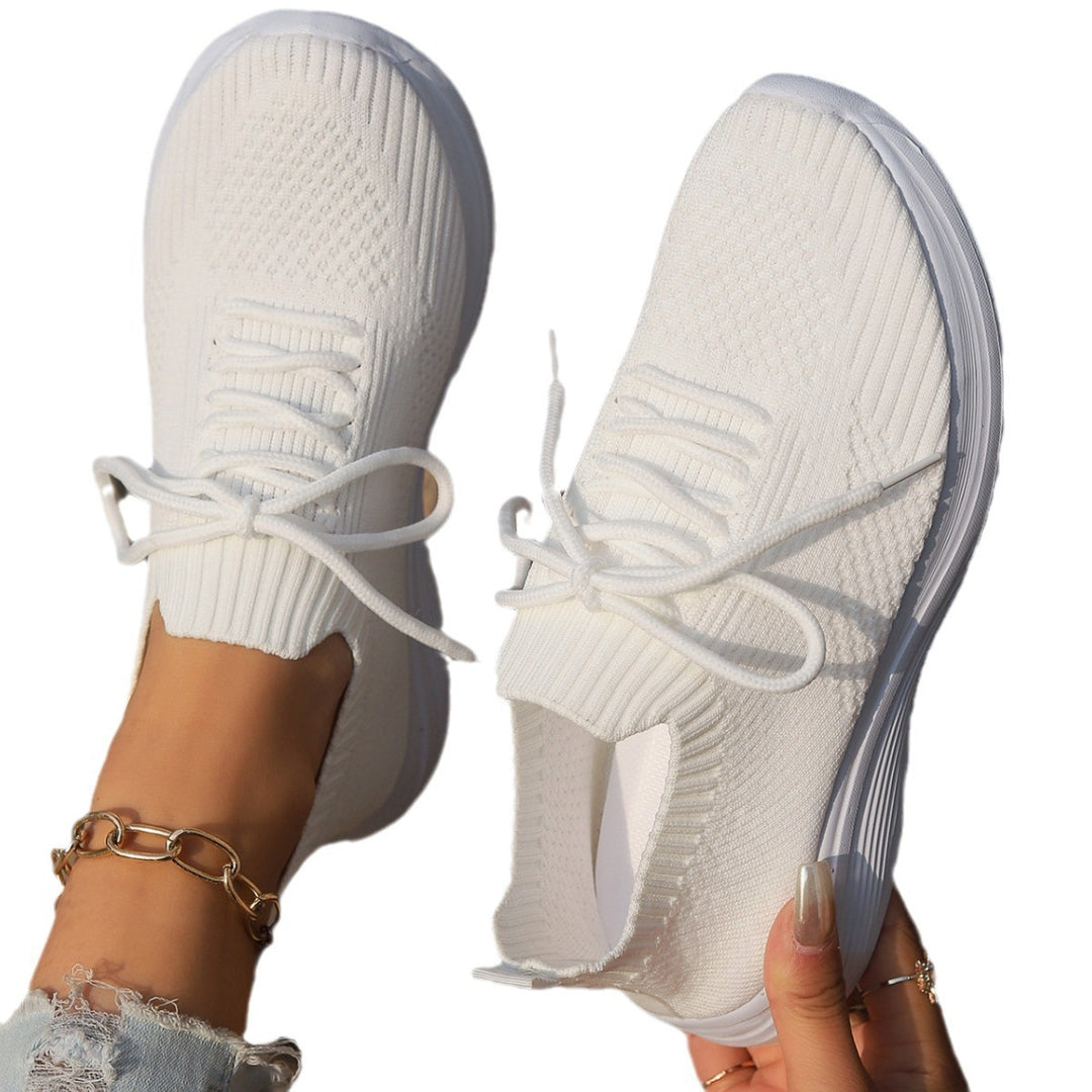 Damen Strick-Sneaker mit sockenähnlichem Schaft Drune
