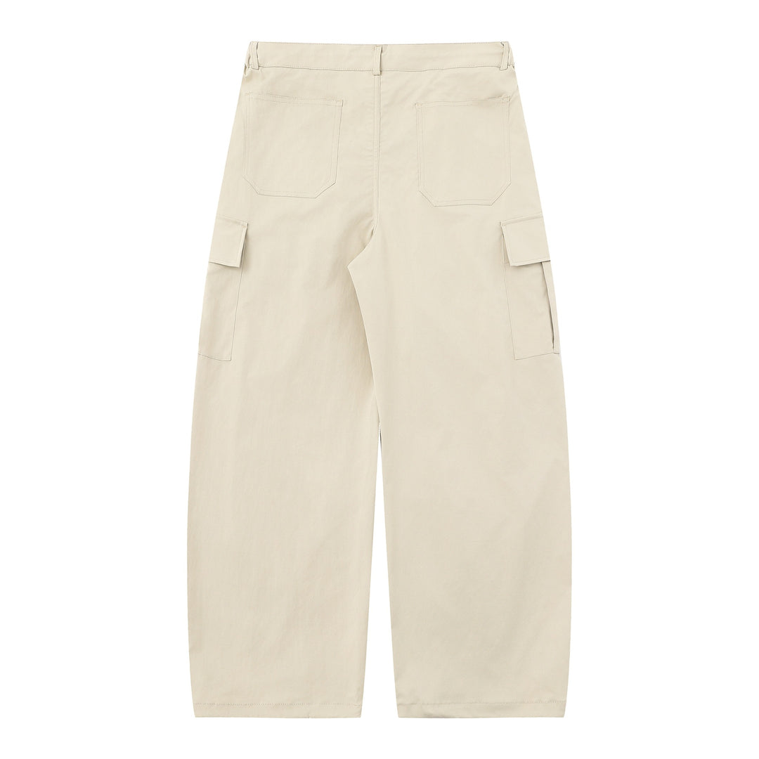 Herren Cargo-Caprihose mit elastischem Bund, Tunnelzug und Utility‑Taschen Drune