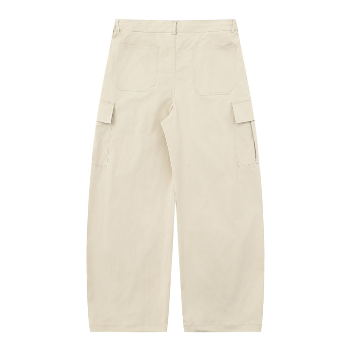 Herren Cargo-Caprihose mit elastischem Bund, Tunnelzug und Utility‑Taschen Drune