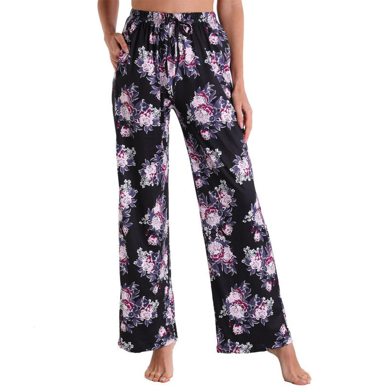 Damen Elegante und bequeme Palazzohose Drune