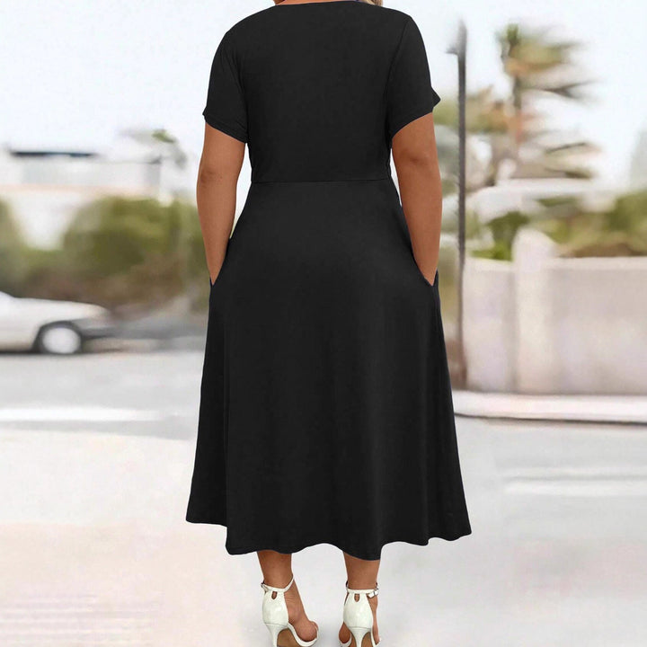 Damen lockeres Maxi-Kleid Drune