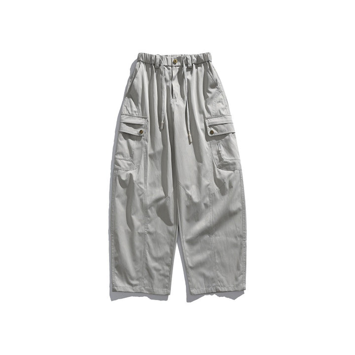Herren Cargo-Hose mit elastischem Bund, Tunnelzug und multiplen Utility-Taschen Drune