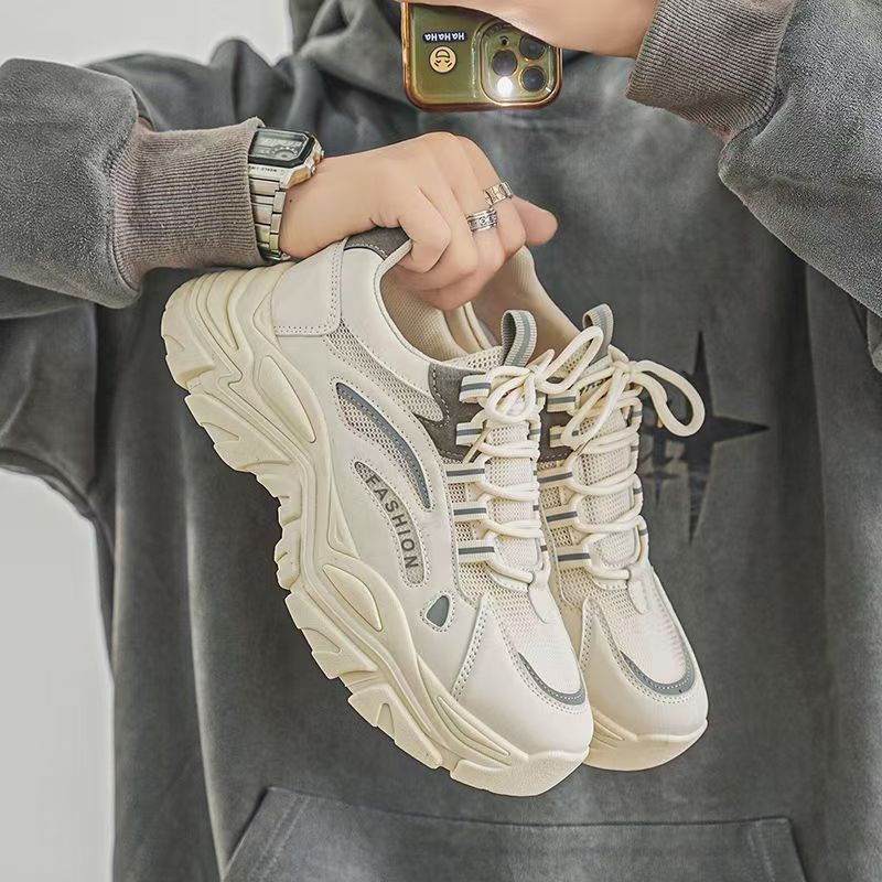 Damen Komfortable Sneakers mit atmungsaktiver Oberﬂäche und stoßdämpfender Sohle Drune