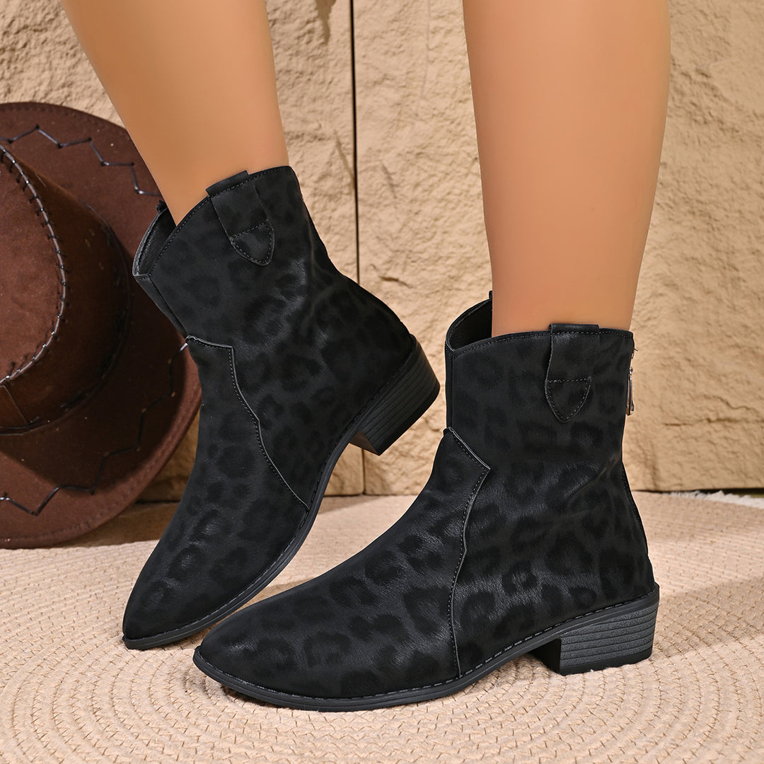 Damen Stilvolle Ankle Boots Drune