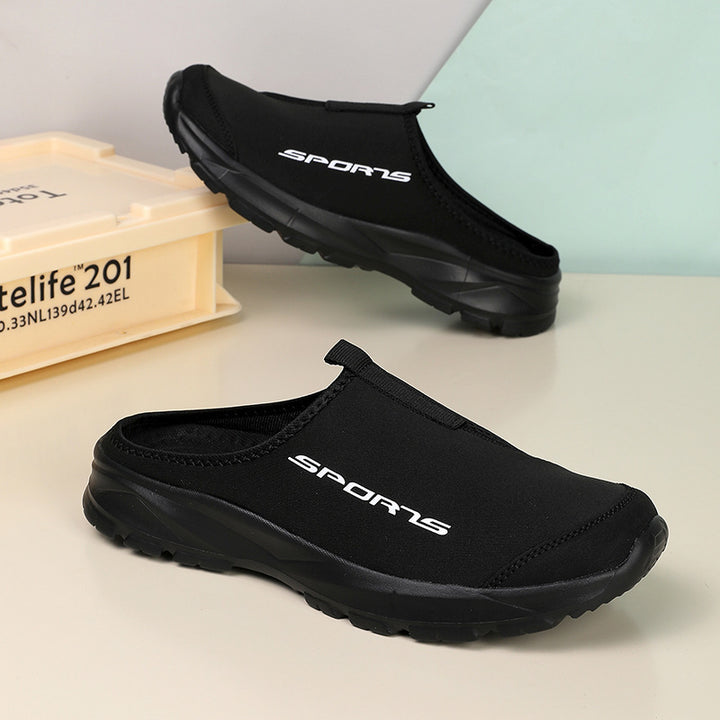 Damen Bequeme Sportslipper mit elastischem Einschnitt und rutschfester Sohle Drune