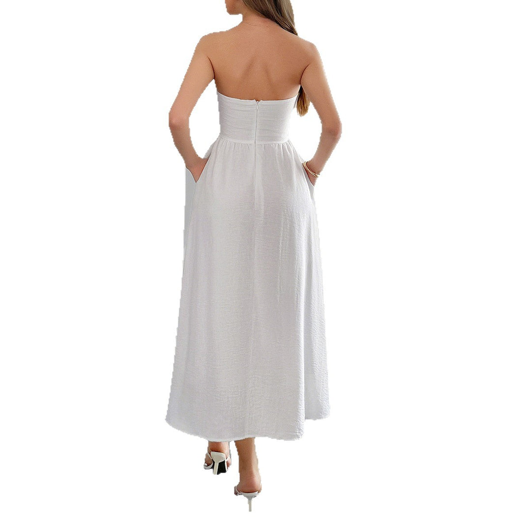 Damen Sommerliches Maxikleid im eleganten Streifenmuster Drune