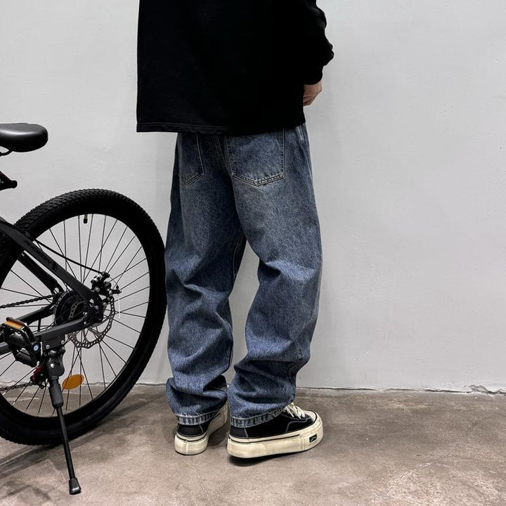 Herren Cargo-Jeans mit auffälligen Details Drune