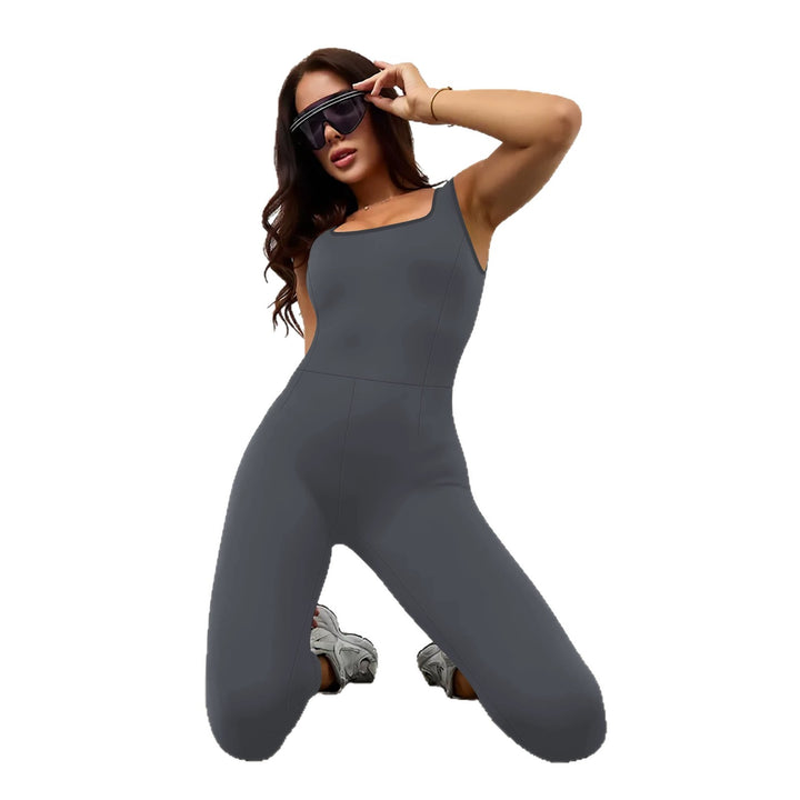 Damen Shaping-Yoga-Einteiler mit Push-Up-Bust, Taillenformung und Po-Lifting Drune