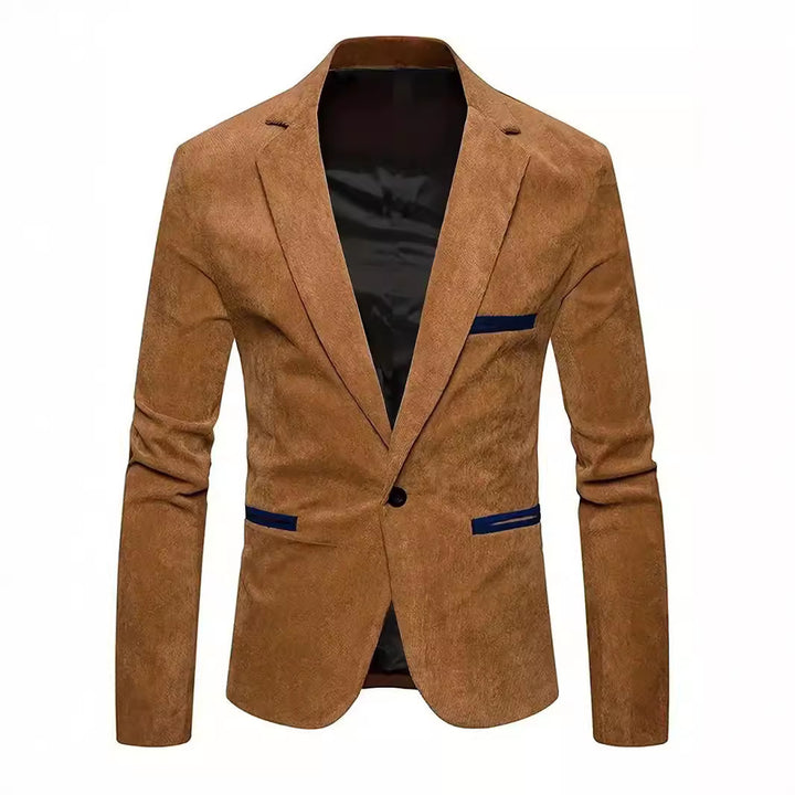 Damen Eleganter Slim-Fit Blazer mit strukturiertem Stoff Drune