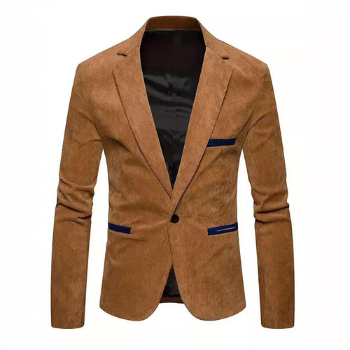 Damen Eleganter Slim-Fit Blazer mit strukturiertem Stoff Drune