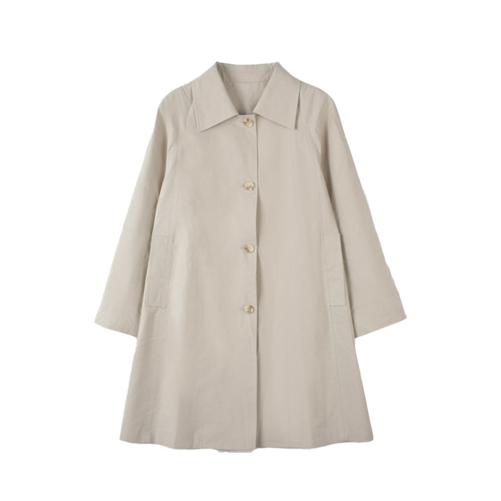 Damen Elegante und zeitlose Trenchcoat Drune