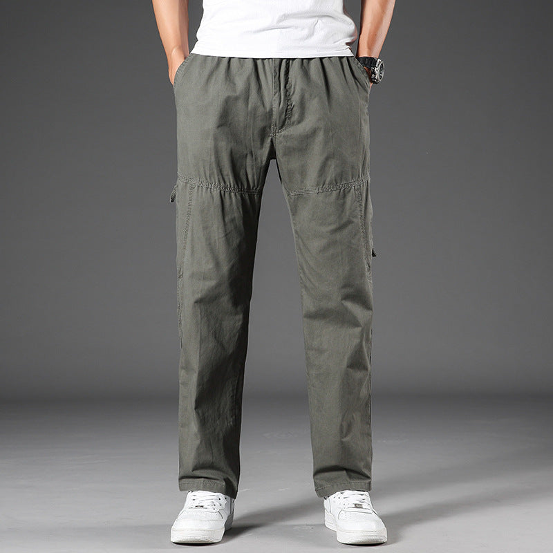 Herren Multifunktions-Cargohose mit elastischem Bund Drune