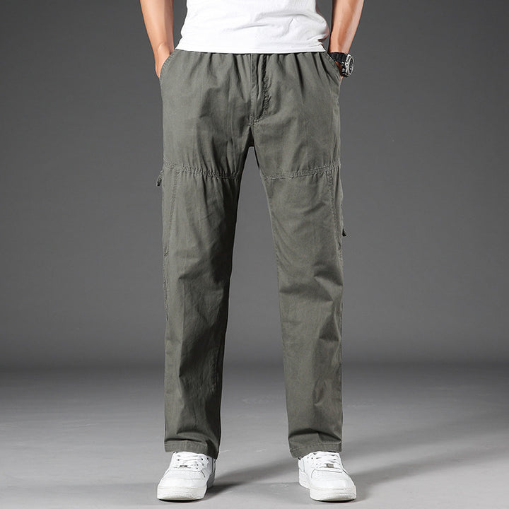 Herren Multifunktions-Cargohose mit elastischem Bund Drune