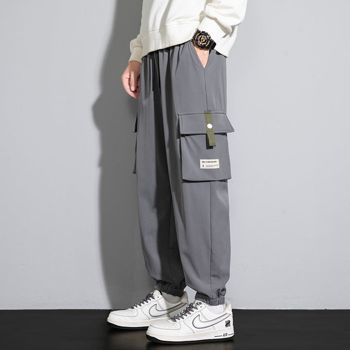 Herren Bequeme Cargo-Hose mit mehreren Taschen Drune