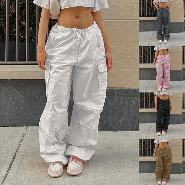 Damen Relaxed Fit Cargo-Hose Drune