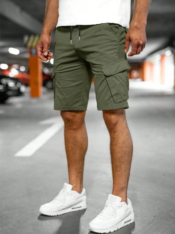 Herren multifunktionale Cargo-Shorts mit praktischen Seitentaschen Drune