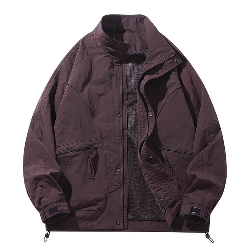 Herren Leichte Übergangsjacke mit vielseitigen Taschen Drune