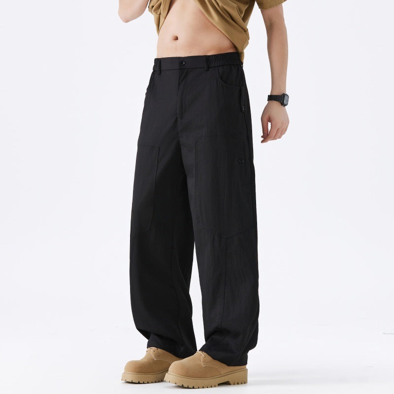 Damen Bequeme Cargo-Hose Drune