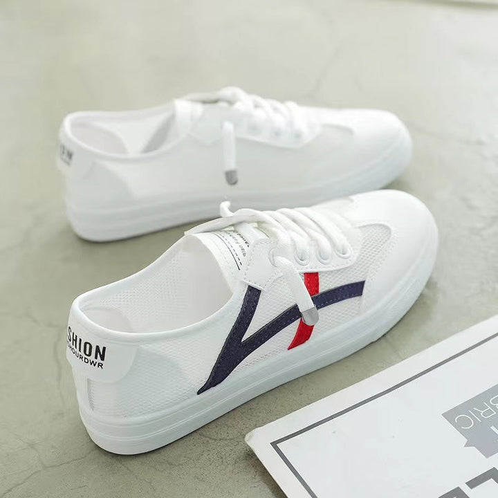 Damen sportliche Sneaker mit atmungsaktivem Mesh-Obermaterial Drune