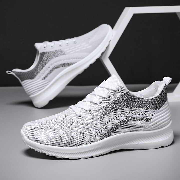 Herren nan leichter Strick-Sneaker mit sockenähnlichem Schaft, nahtlosem Obermaterial und reaktiver EVA-Dämpfung Drune