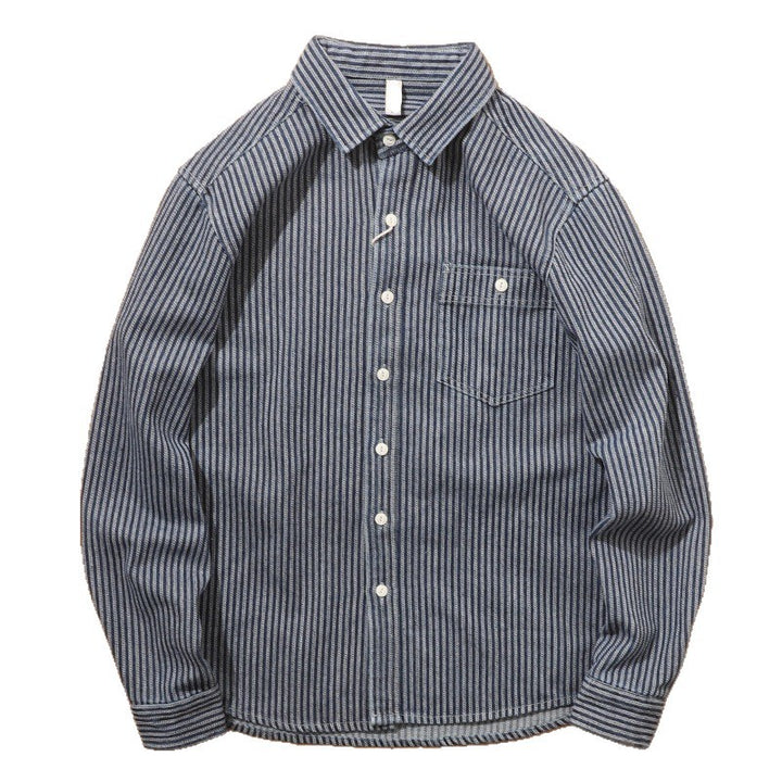 Herren Karo-Hemdjacke aus weichem Baumwollmix Drune