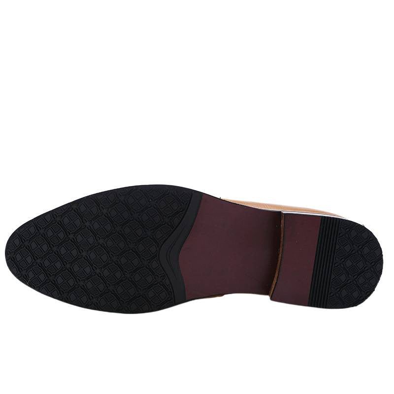 Damen Luxus Loafers aus echtem Leder mit modischen Fransen Drune