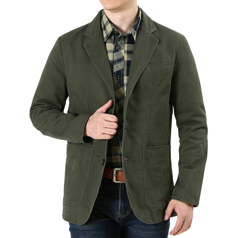 Herren Elegante und lässige Blazerjacke Drune