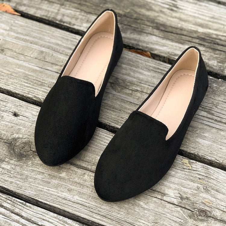 Damen Mokassins mit eleganter Schnittform aus hochwertigem Wildleder Drune