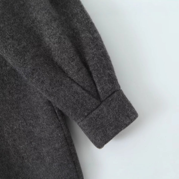 Damen Oversized Strickmantel Drune