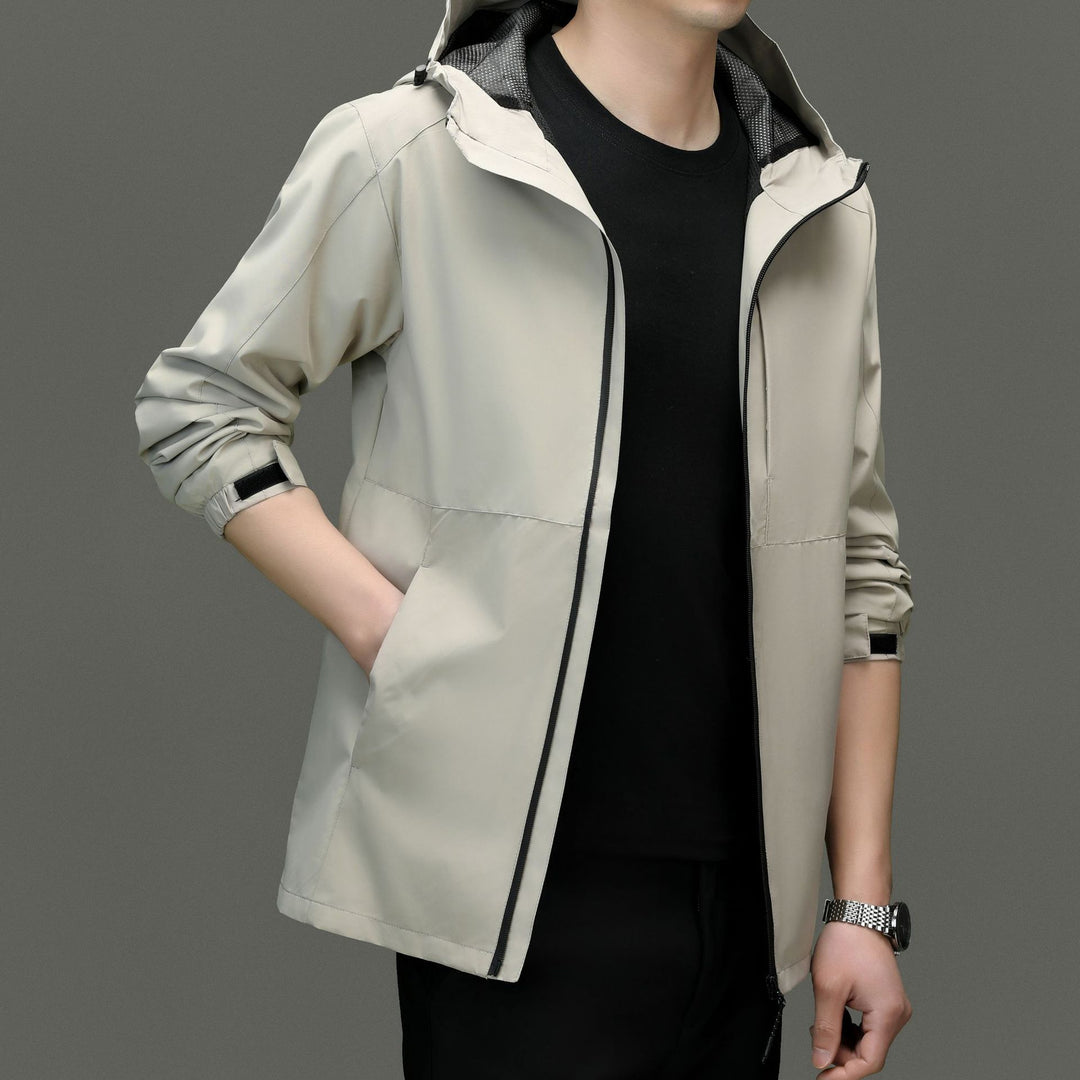 Herren Funktionsjacke mit praktischen Taschen und innovativer Permeabilitätstechnologie Drune