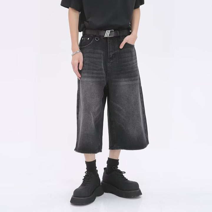 Unisex Modische weite Jeans Drune