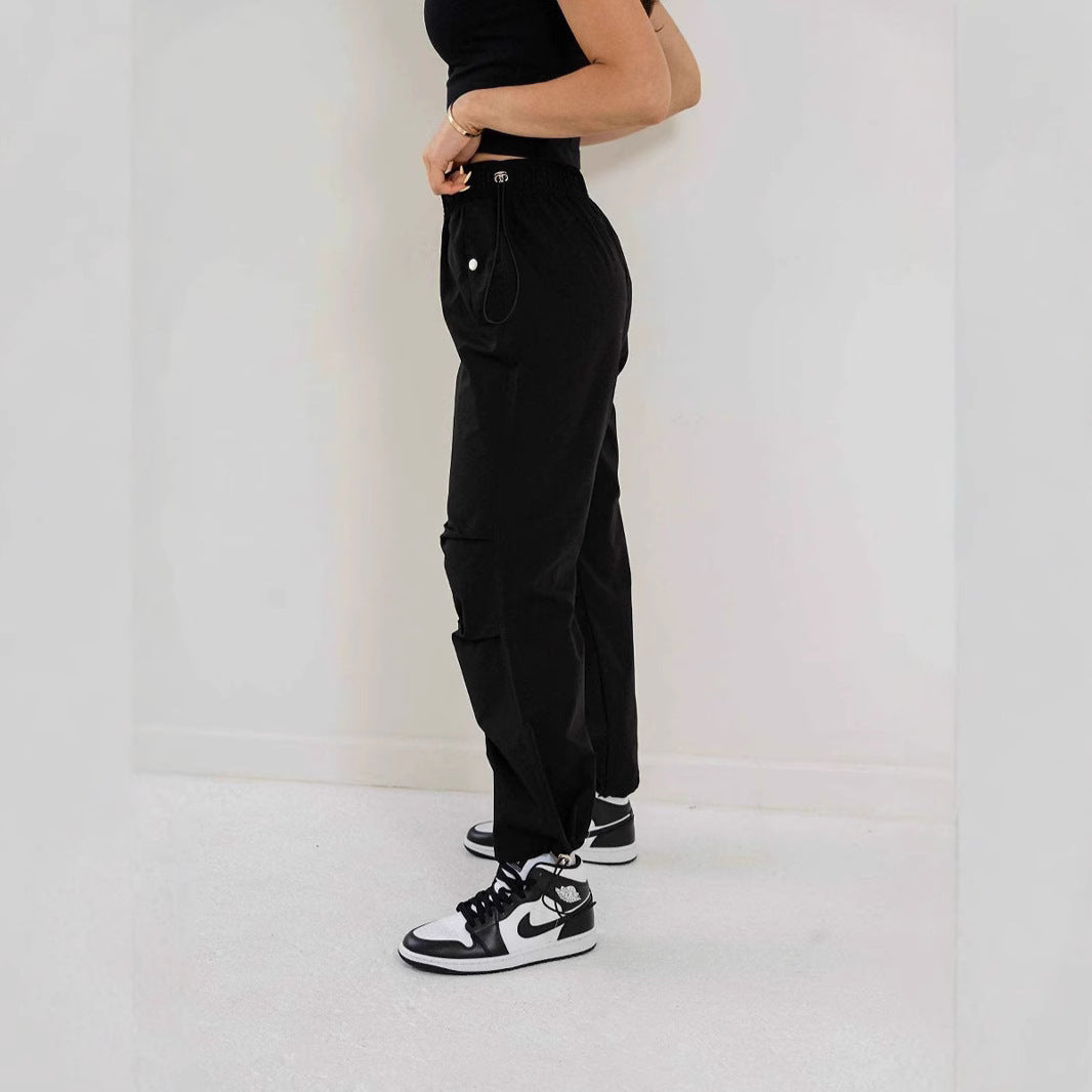 Damen Bequeme Freizeithose mit seitlichen Reißverschlüssen Drune
