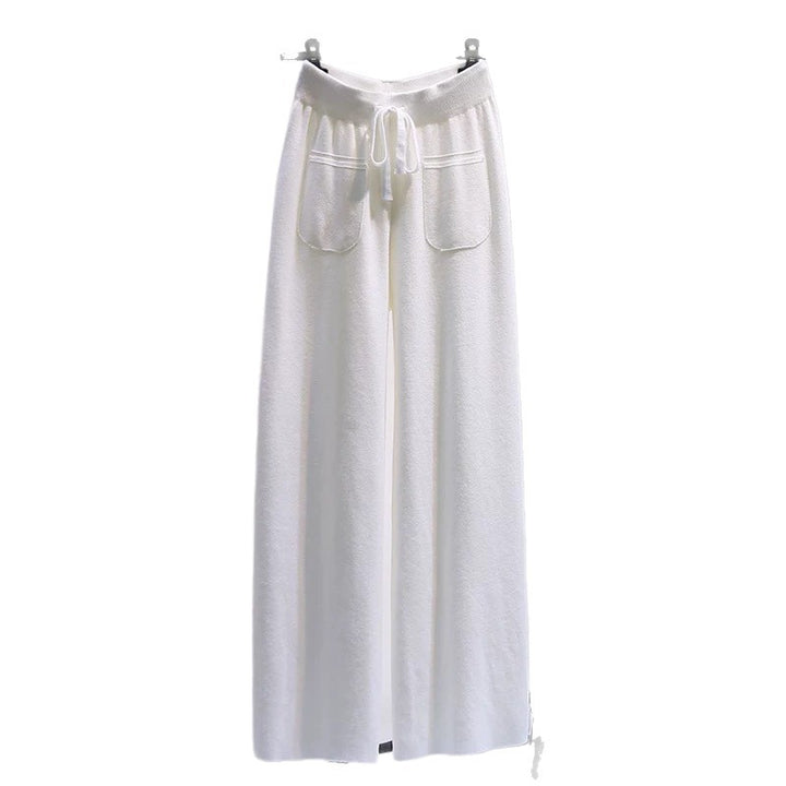 Damen Weite Jersey-Hose mit elastischem Bund und praktischen Taschen Drune